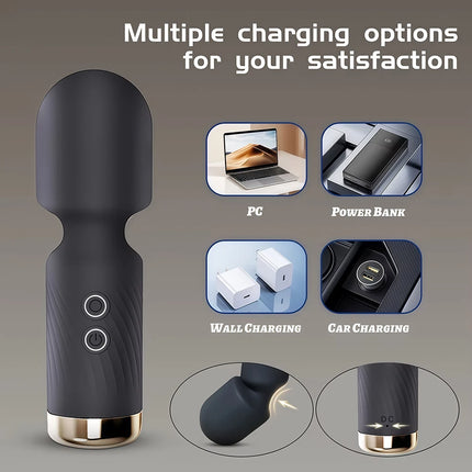Powerful Mini Vibrator Dildos for Woman Wand for G-Spot Vibrator Women Clit Stimulator for Women Vagina Massager Adult Sex Toys