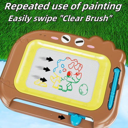 Add size magnetic children's drawing board, erasable writing board, graffiti board, toy baby drawing dinosaur drawing board
