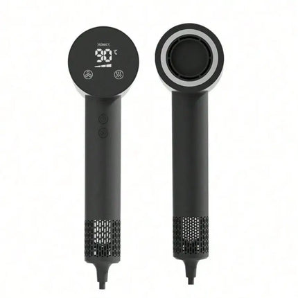 Professional Salon Ionic Hair Dryer, Touch Screen High Power Low Noise Fast Drying Blow Dryer For Barbers & Home Use