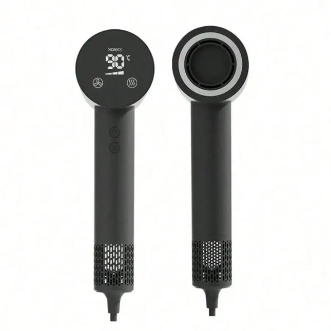 Professional Salon Ionic Hair Dryer, Touch Screen High Power Low Noise Fast Drying Blow Dryer For Barbers & Home Use