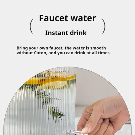 New luxury cold water bottle kettle with faucet Japanese large-capacity household fruit tea drinks cold water bucket picnic set