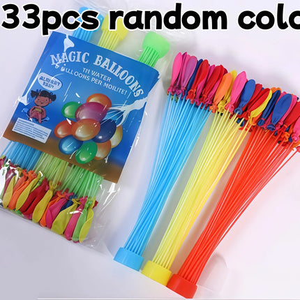 111PCS/Bag Water Balloons Funny Outdoor Team Toy Water Bombs Pool Party ToysBalloon Bundle Water Balloons Bombs Novelty Toys