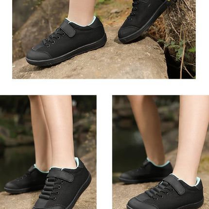 Children's Wide Version Barefoot Shoes Boys And Girls Anti Slip Baby Shoe Childrens Sport Shoe Zero-Drop Healthy Sole Breathable