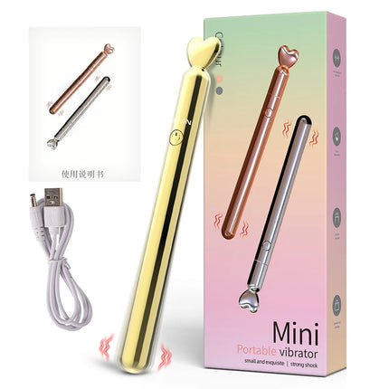10 Vibration Modes G Spot Bullet Vibrator Nipple Clitorals Anal Stimulator Male Prostate Massager Sex Toys for Women Adults 18+