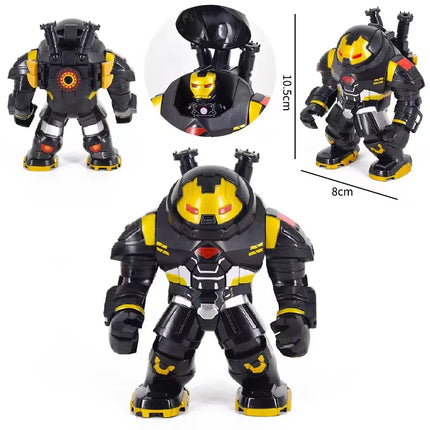 Building blocks, Marvel superheroes, assembled dolls, Spider Man, Iron Man, Venom, Shark, Deadpool, DIY gifts, children's toys