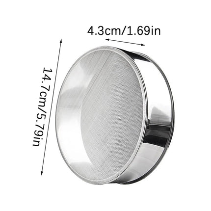 Cooking Sieve For Flour Tea Pasta Strainer Tamis Flours Mesh Rice Pastry Utensil Fine Mesh Cooking Sieve Kitchen Tamis Utensil