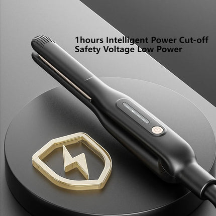 Professional Men's Hair Straightener 13mm Narrow Panel 2 in 1 Straighten and Curl  Display Anti Scald Portable Gift Box
