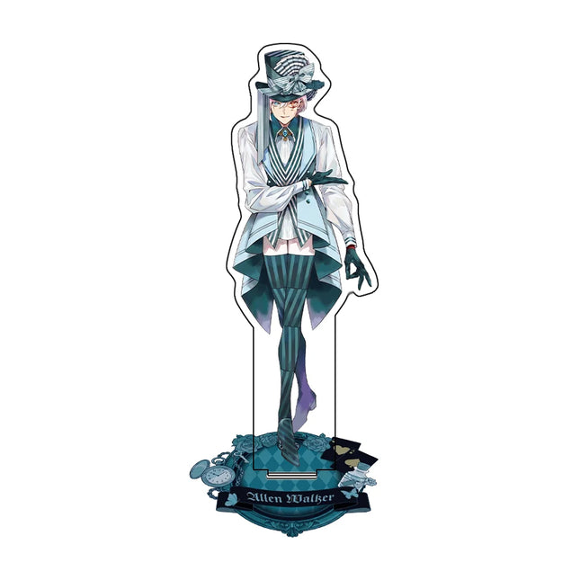 Anime D.Gray-man New style Allen Walker Yu Kanda 15CM Double sided HD Printing Acrylic Stand keychain Desk Decor Collect gifts
