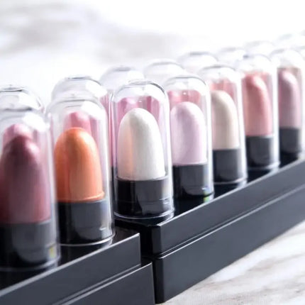 Eyeshadow Pencil Set 12 Colors Waterproof Long Lasting Glitter Shimmer Eye Shadow Pen Highlighter Matte Stick Eyes Makeup Tools