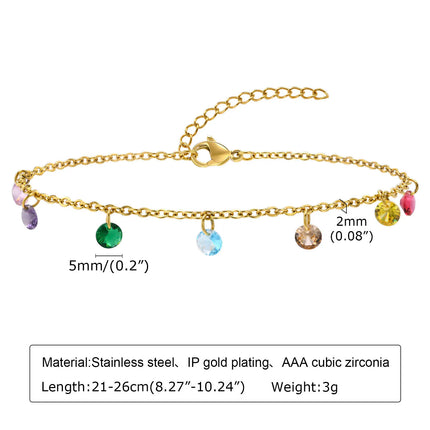 Stainless Steel Lucky Evil Eye Anklet Bracelet for Women, Blue Eye Beaded Chain Foot Anklets Summer Beach Lucky Amulet Gift