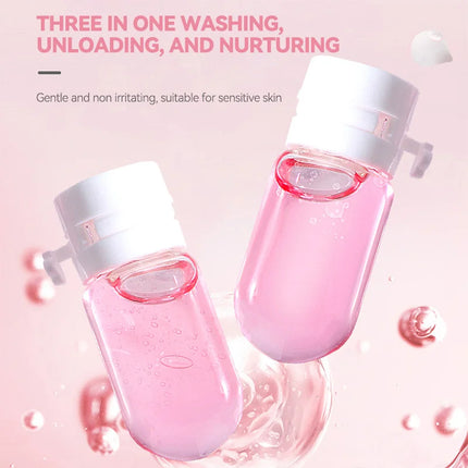 ZVEV Micelle Water - 40 capsules, plant essence purification for eyes, lips and face, essential makeup remover for trave