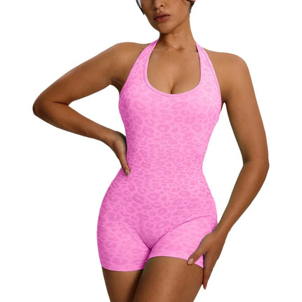 Women's One-Piece Yoga Fitness Suit Hollow out Beautiful Back Running Sportswear Moisture Wicking Summer Autumn Winter