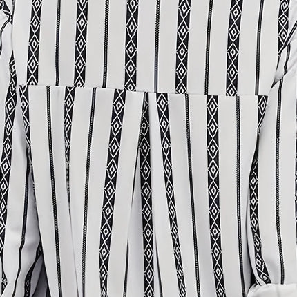 Women's plus size shirt summer chic elegant shirt casual women's fashionable shirt