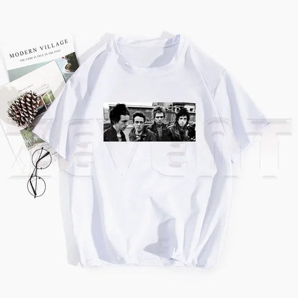 London Calling The Clash Album Ulzzang T Shirts Spring Tops Tees Men Women Short Sleeve Casual T Shirt