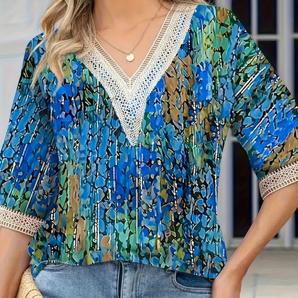 Plus Size Temperament Loose Woman Shirt Fashion Casual Blouse Elegant Long Sleeve Woman Shirt Holiday Weekend Top