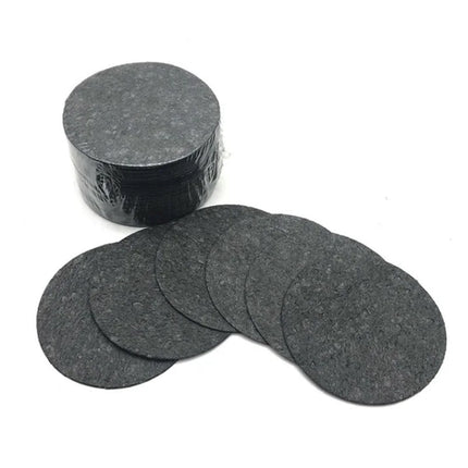10/20/50PCS Black Round Facial Sponges Compressed Facial Cleansing Pad Natural Facial Cleansing Sponges Pads Exfoliating Sponges