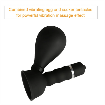 Silicone Nipple Sucker Nipple Clamps Pump Vibrators For Women Breast Enlargement Clitoris Sucking Female Masturbator Sex Toys