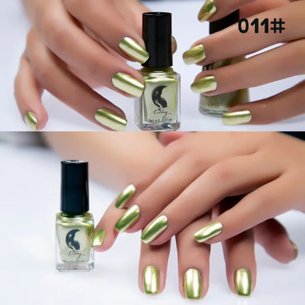 Metal Colour Nail Gel Polish Semi Permanent Mirror Gel Varnish Base Top Coat UV Gel Varnish Soak Off Nails Art Glue Nail Polish