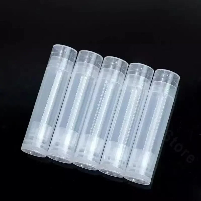 100Pcs 5g Wholesale Empty Lip Gloss Tubes Lipstick Jars Balm Tube Cap Container Travel Makeup Tool Lip Balm Cosmetic Containers