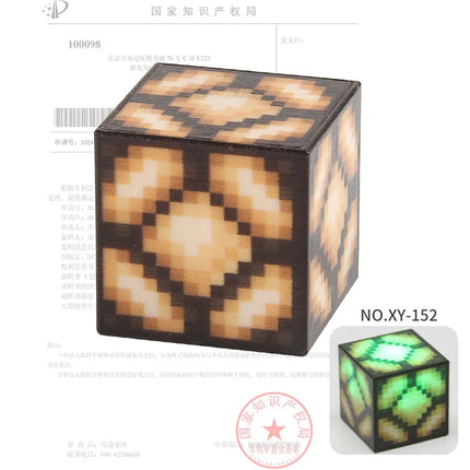 Light-Up Magnetic Blocks 2cm - Set of 10 Pieces