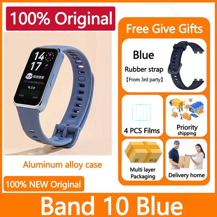 2025 New Original Huawei Band 10 Smartwatch,Compatible with IOS & Android,Sleep Tracking,Health monitor,14 days battery life,