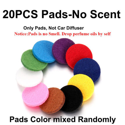 1pc Refillable Car Air Freshener Perfume Diffuser Clip, Auto Air Vent Car Interior Car Aromatherapy Diffuser With 10pcs Pads