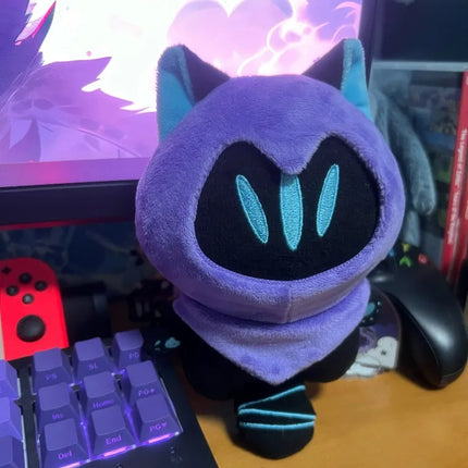 Game Valorant Omen Plush Toy Cute Omen Stuffed Doll Soft Anime Figure Plushies Birthday Gift Collectible Home Decor