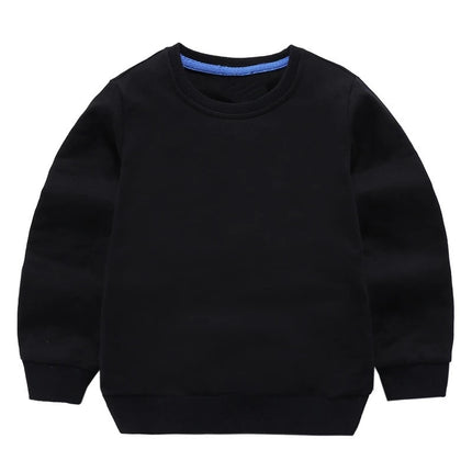 Cotton Sweatshirts For Boys Long Sleeve Kids Girls Children Basic Tshirt Pullover Kids Hoodies Outerwear Spring Kids Clothing