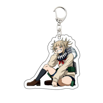 My Hero Academia Acrylic Keychain, Deku Bakugo Todoroki Charm, Boku no Hero Academia Anime Keyring, Bag Accessory, Gift