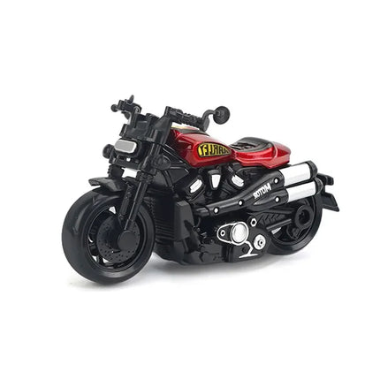 1:36 Childrens Simulation Race Toy Car Alloy Pull Back Vintage Motorcycle Car Toys for Kids 2 To 4 Years Old Boys Birthday Gifts