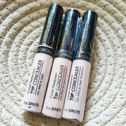 THE SAEM Cover Perfection Tip Concealer Effectively cover dark spots dark circles Foundation Stick Cream Korea Cosmetics