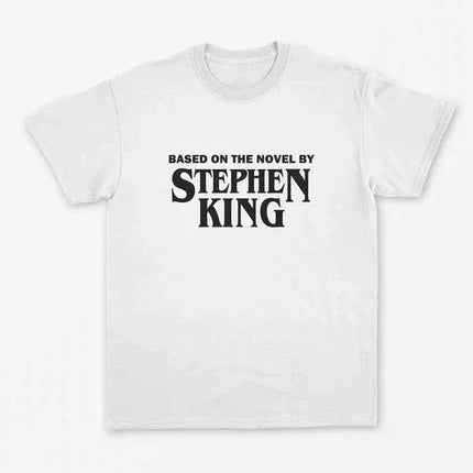 Based On The Novel By Stephen King Graphic Tops Summer Retro Tumblr Shirt Horror Grunge Clothing Funny Gift for Book Lovers