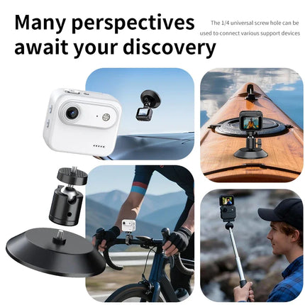Y360 4K Ultra HD Action Camera With Flip Screen Recording VLOG-Ready Image Stabilization Wide-Angle Lens Cycling Camera