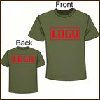 ArmyGreen(front back / 5XL / No