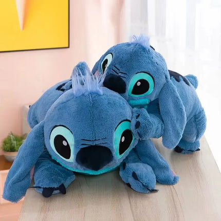 Giant Disney Stitch Plush Stuffed Doll Blue Kawaii Cartoon Animal Sofa Sleeping Soft Pillow Toys Kids 45cm-100cm Birthday Gift