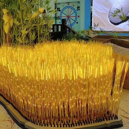 Led Wheat Light Luminous Bubble Rod Light Wheat Ear Lamp Outdoor Waterproof Lawn Light Garden Landscape Lighting Decor
