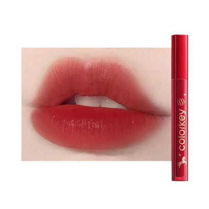 COLORKEY [Year of the Horse Limited Edition] Water Mist Lip Glaze Set Unique Gift Box  Matte Velvet Lipstick Eyeshadow Makeup