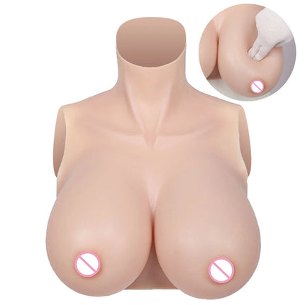 Drag Queen A - H Cup Silicone Breasts Forms Cosplay Fake Boobs Bodysuit Crossdressing Silicone Breast Plate Crossdresser Chest