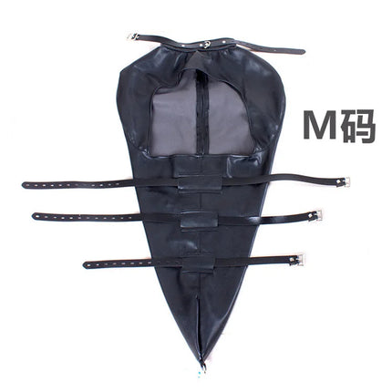 Female Bondage Leather Single Glove Adult Restraint Garment Binding Containment Restraint Gear BDSM Couple Sex