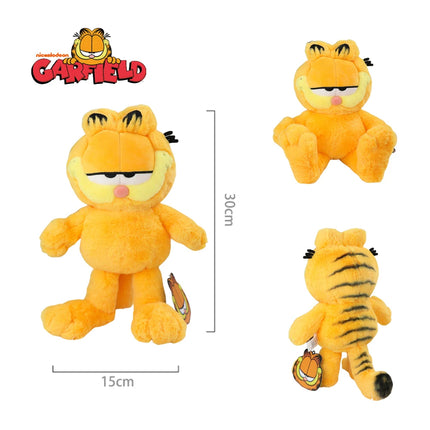 Garfield Original Plush Toy 10-30cm Garfield Cat Teen Adult Version Stuffed Doll Anime Plushie Christmas Birthday Gifts