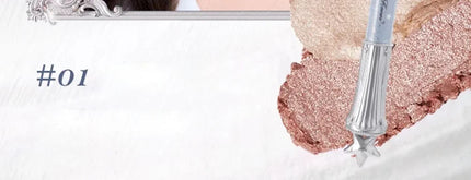 Flower Knows Shell's Jewel New Dual Tip Under Eye Brightener Long Lasting Waterproof Eyebrow Eyeliner Smudge Proof Makeup Tools