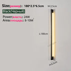 Black  L180cm / Warm White (3000K)