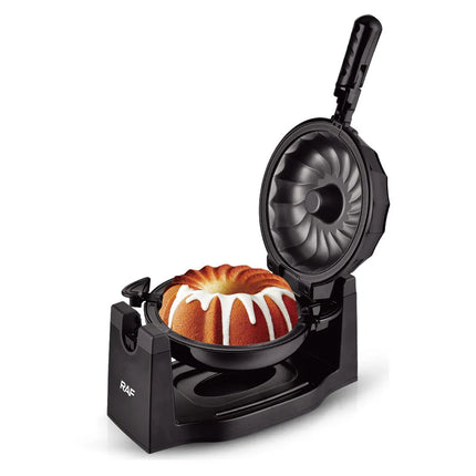 Multifunctional Flip Bread Machine, Home Donut Cake Maker, Automatic Breakfast Toaster for Baking