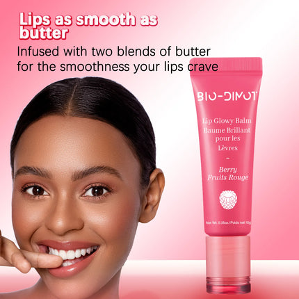 Liquid Lip Gel Mask Reduce Lip Moisturizing Lip Glow Blam Line Remove Dead Skin Peach Grape Lip Gloss Lips Care Product 10g