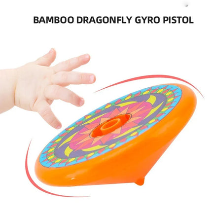 Hot Stacked Spinning Top Launcher Gyroscope Set toy Colorful & Fun Kids Toys for Flying Stacking Games Party Favors & Boys Gifts