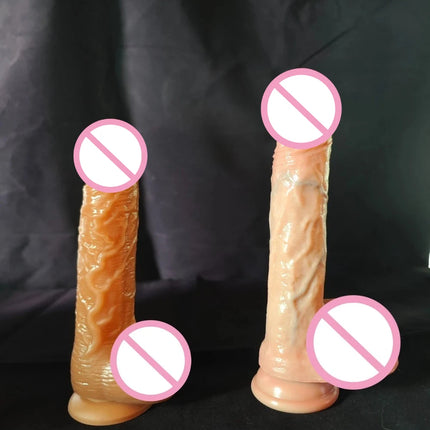 Super Realistic Dildo Waterproof Silicone Penis Adult Sex Toys Anal Vagina Masturbator Dildo with Suction Cup Cock Gode Massager