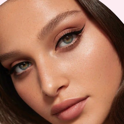QXQY Easy Stamp Wing Eyeliner Pen - Dual Ended (Stamp + Pencil), Waterproof, Quick Dry, All Day Wear, Foolproof Application, Mus