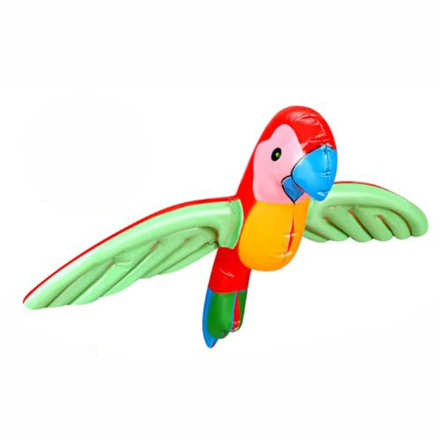 1pc Pvc Inflatable Parrot Game Toy Suitable For Outdoor Games, Beach Parties, Hawaii Water Beach Games