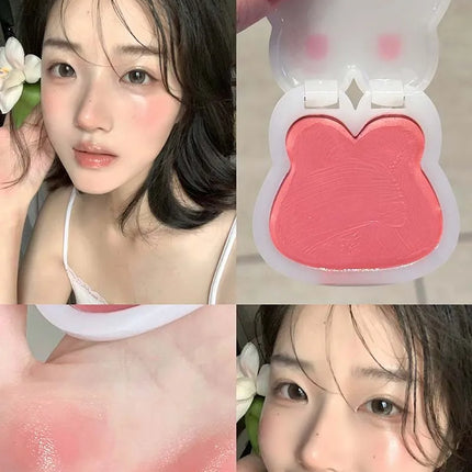 Cappuvini White Rabbit Water Glossy Cream Clear Moisturizing Blush Cream Multi-purpose Ointment Vitality Rouge