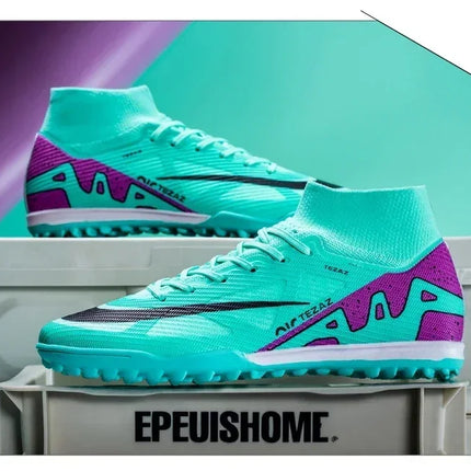 Men Football Shoes TF/FG Society Cleats Indoor Soccer Shoes Professional Football Field Boots Fast Unisex Sneaker Top Quality